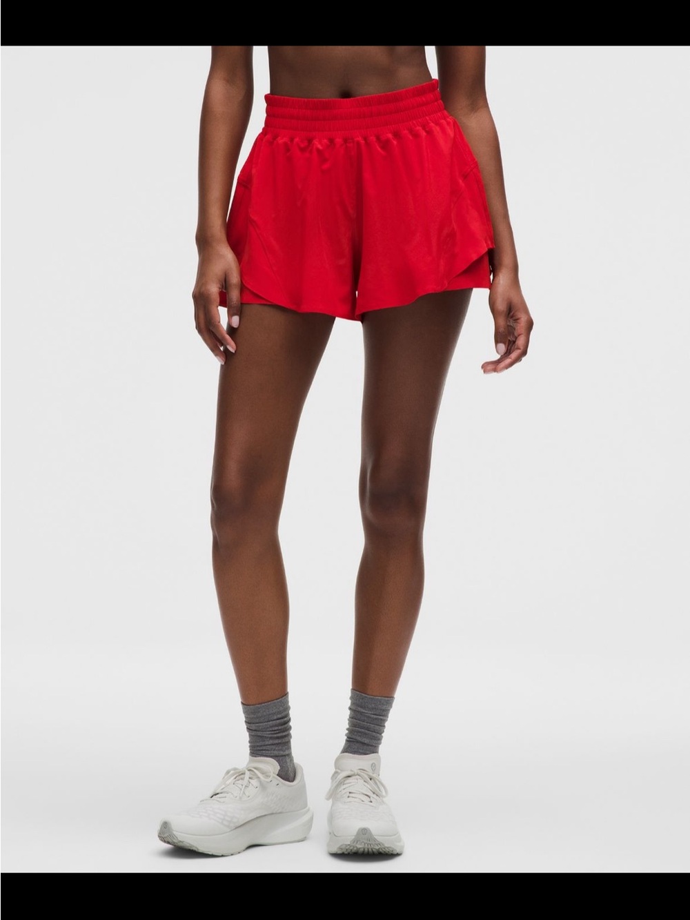 Shake it out high rise lululemon shorts
